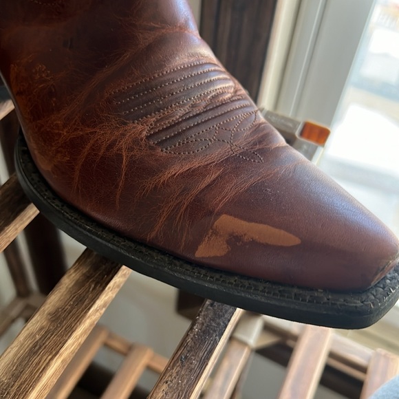 Ariat Boots Hacienda Brown Women’s 8B. Pointed toe, 2” inch Heel, Knee High - Picture 6 of 10